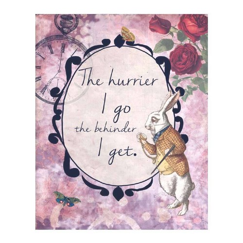 Vintage alice wunderland - im,