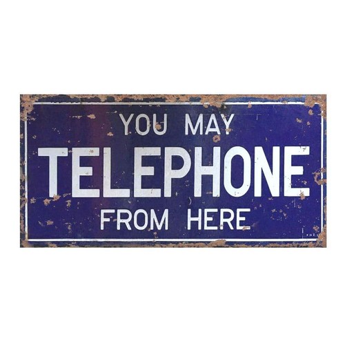You may telephone - you,
