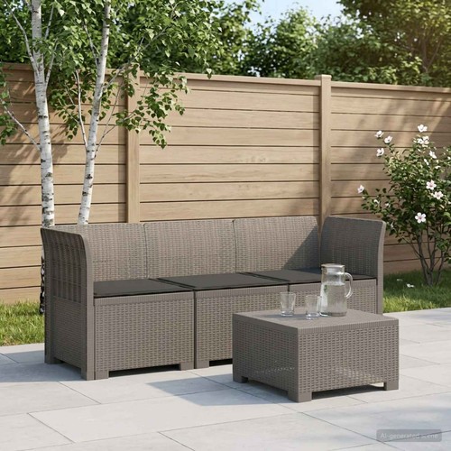 Sitzer gartensofa mit - 3-sitzer,