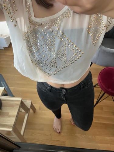 New look shirt gold - new,