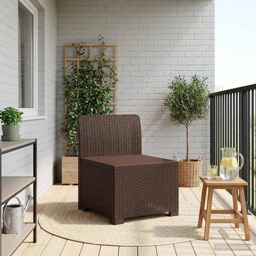 Sitzer gartensofa rattan - 1-sitzer,